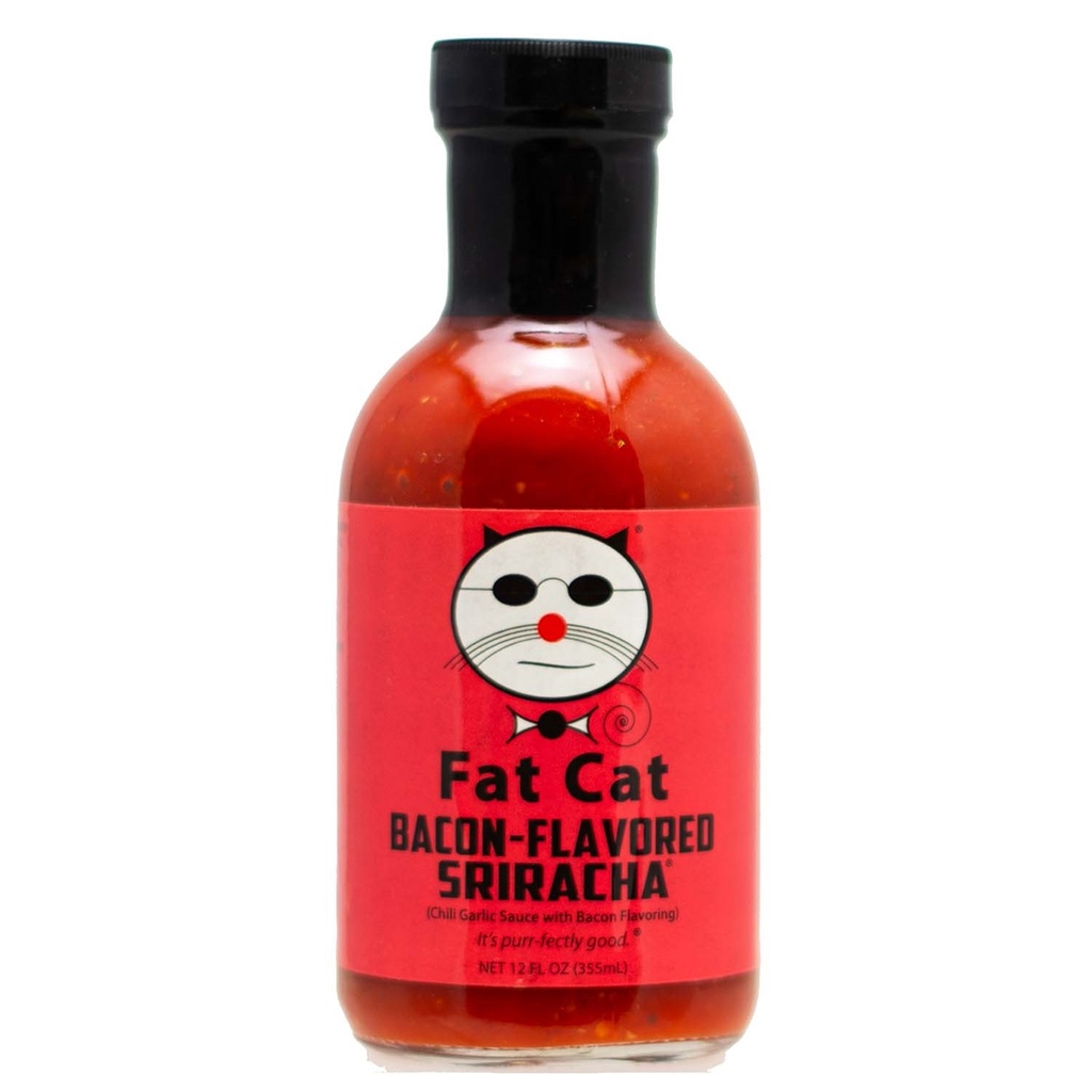 Fat Cat Bacon Flavored Sriracha Sauce