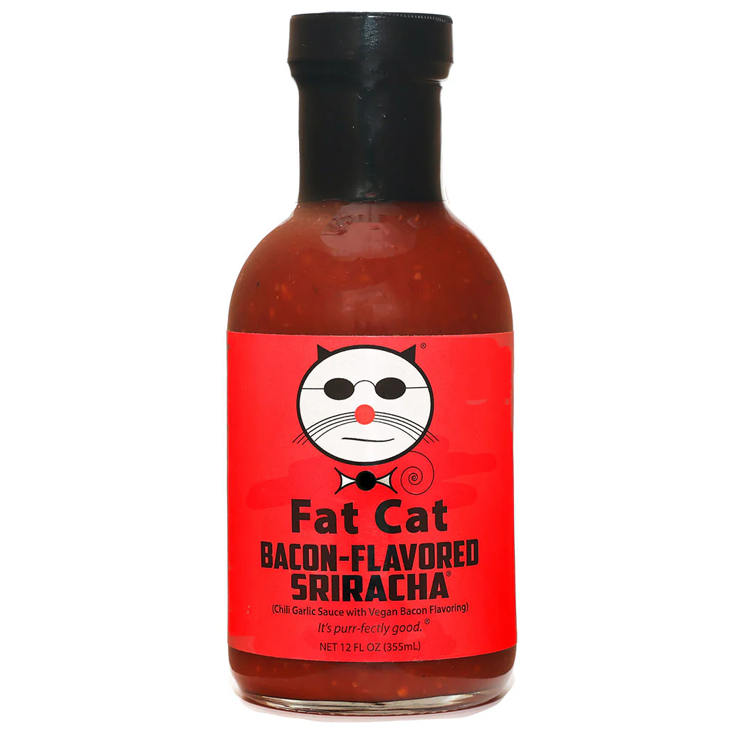 Fat Cat Bacon-Flavored Sriracha Chili Garlic Sauce