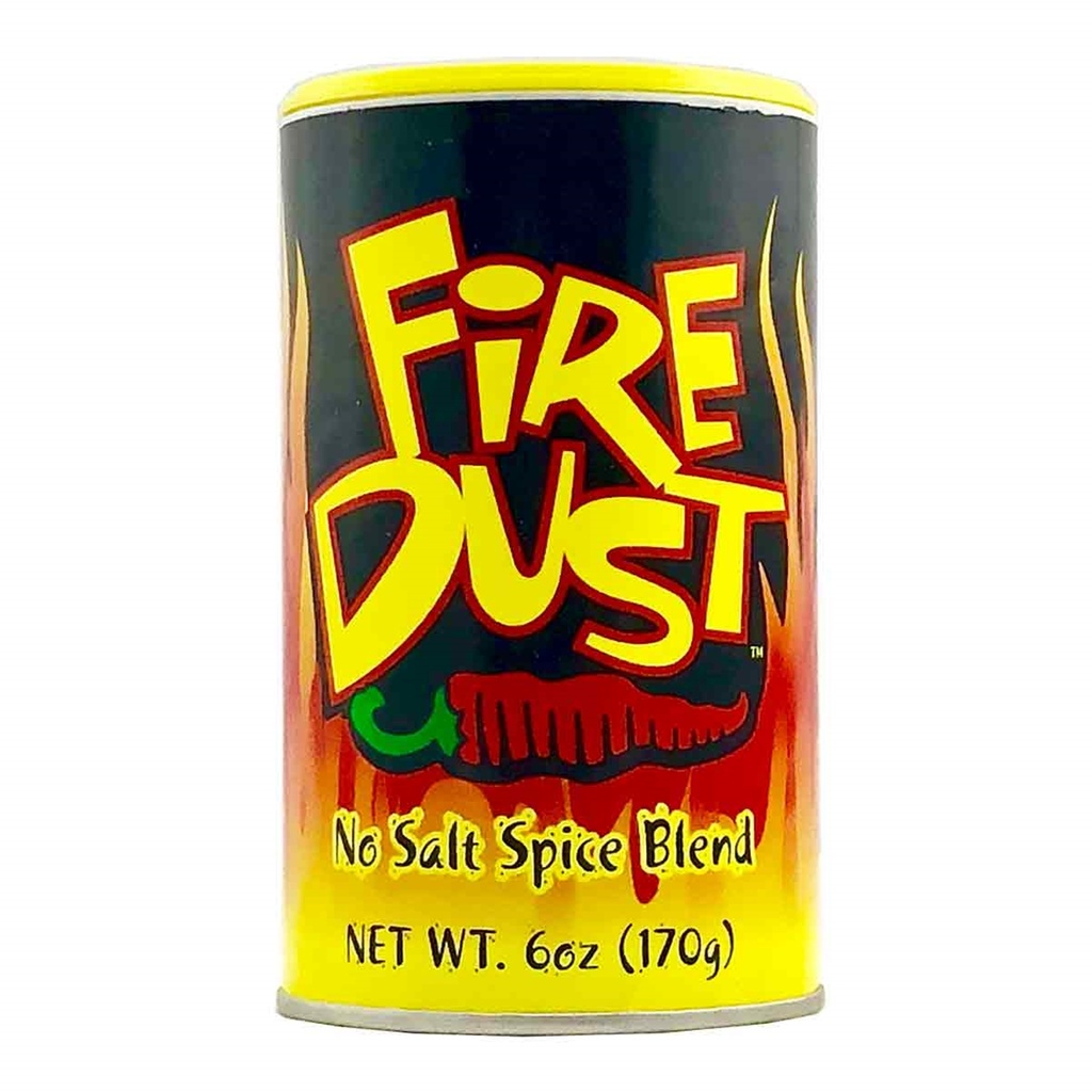 CaJohns Fire Dust No Salt Spice Blend 6 oz.