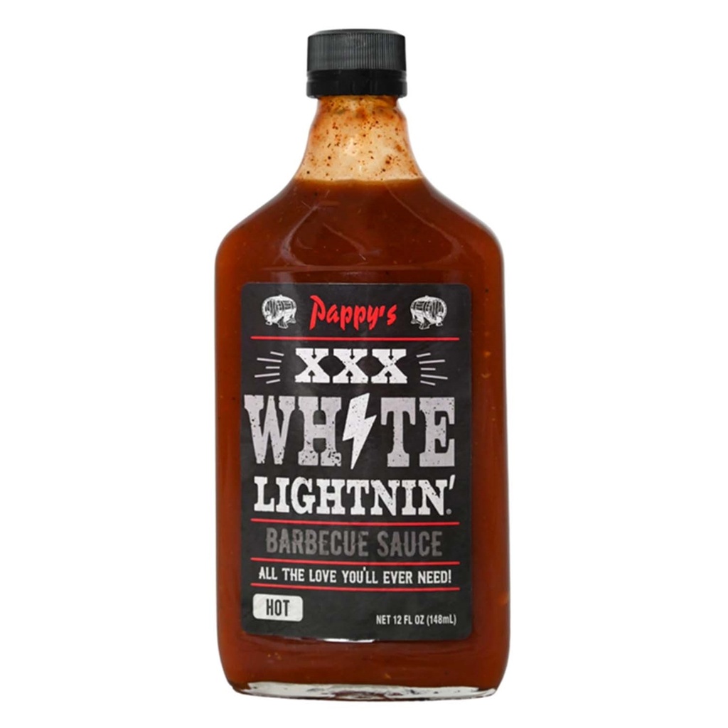 Pappy's XXX White Lightnin' Barbecue Sauce