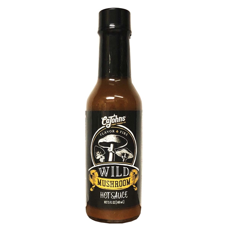 CaJohns Wild Mushroom Hot Sauce