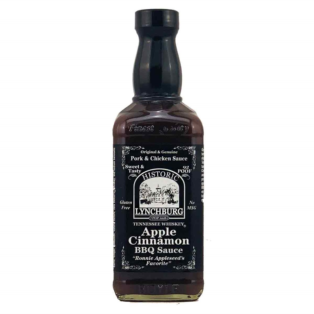 Historic Lynchburg Tennessee Whiskey Apple Cinnamon BBQ Sauce