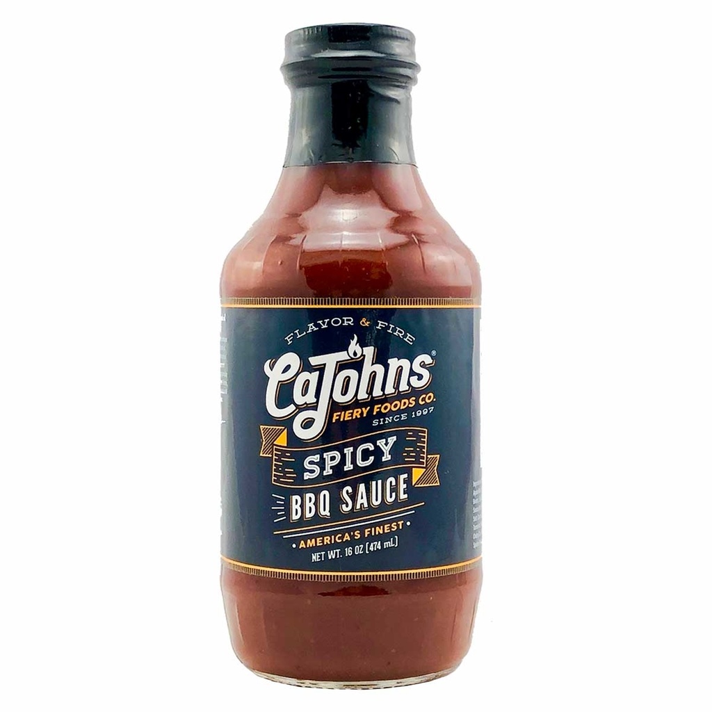 CaJohns Spicy BBQ Sauce