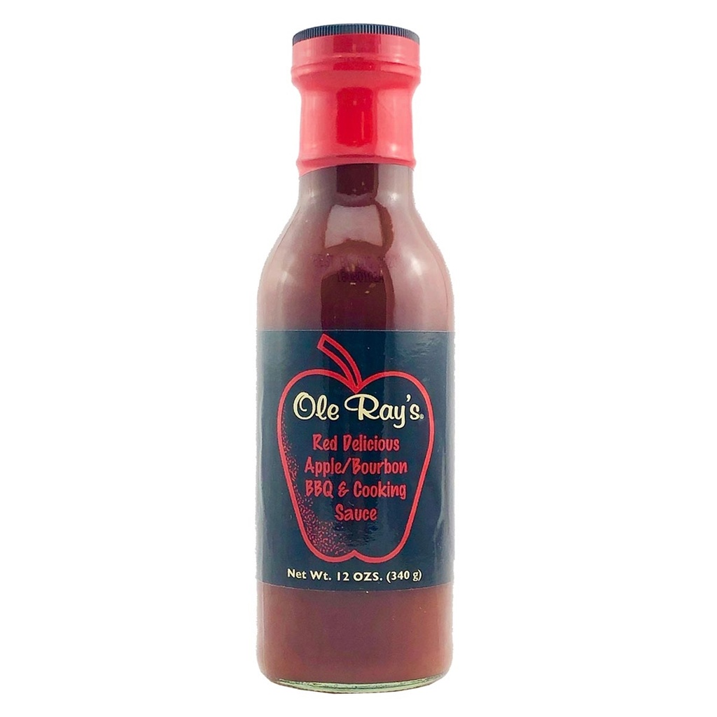 Ole Ray's Red Delicious Apple Bourbon Barbecue and Cooking Sauce