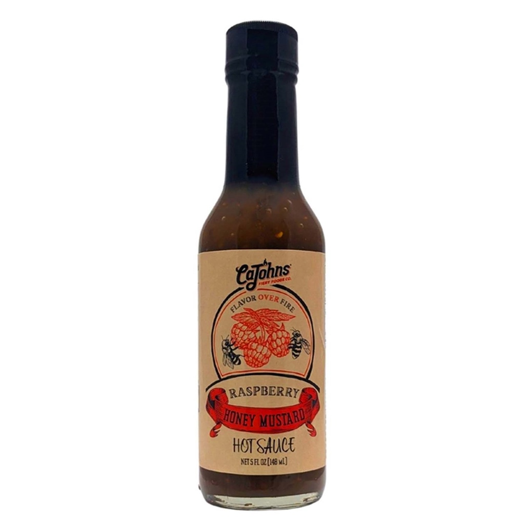 DISCONTINUED: CaJohns Raspberry Honey Mustard Hot Sauce