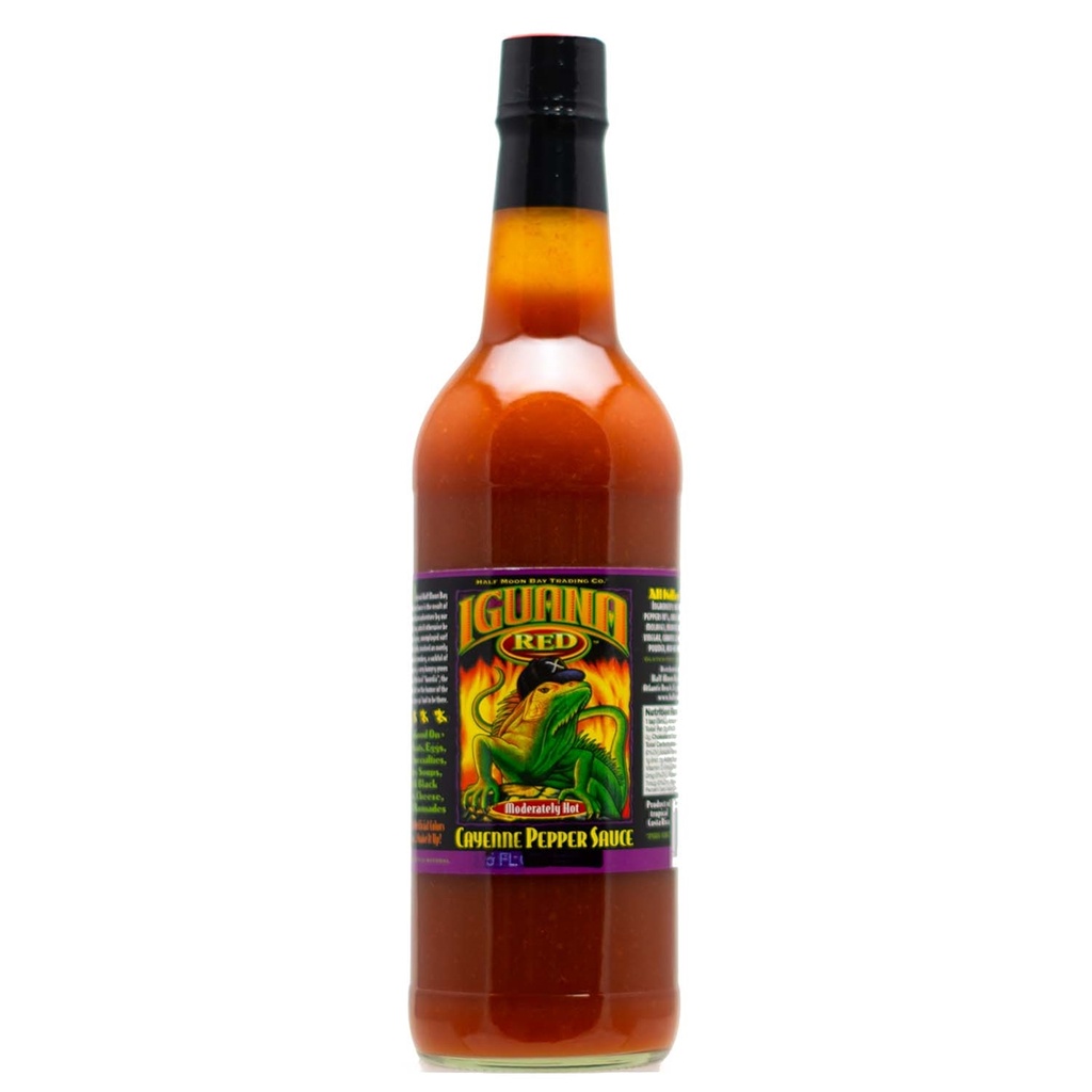 Iguana Red Cayenne Pepper Sauce 25.7 oz.