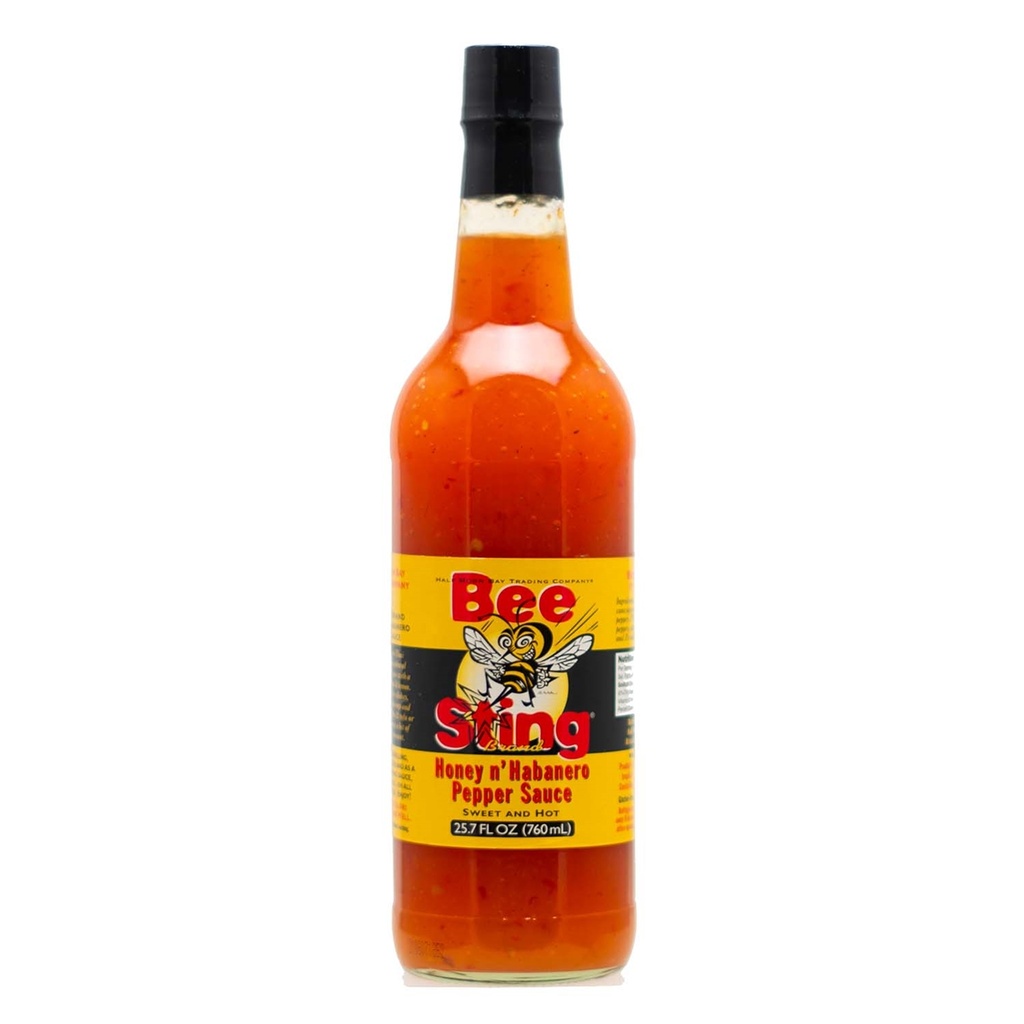 Bee Sting Honey n' Habanero Hot Sauce 25.7 oz.