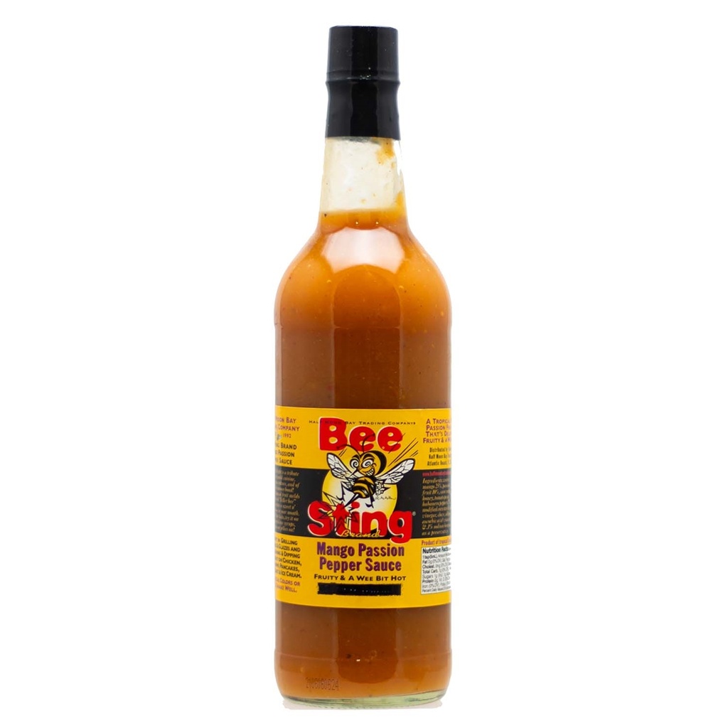 Bee Sting Mango Passion Hot Sauce 25.7 oz