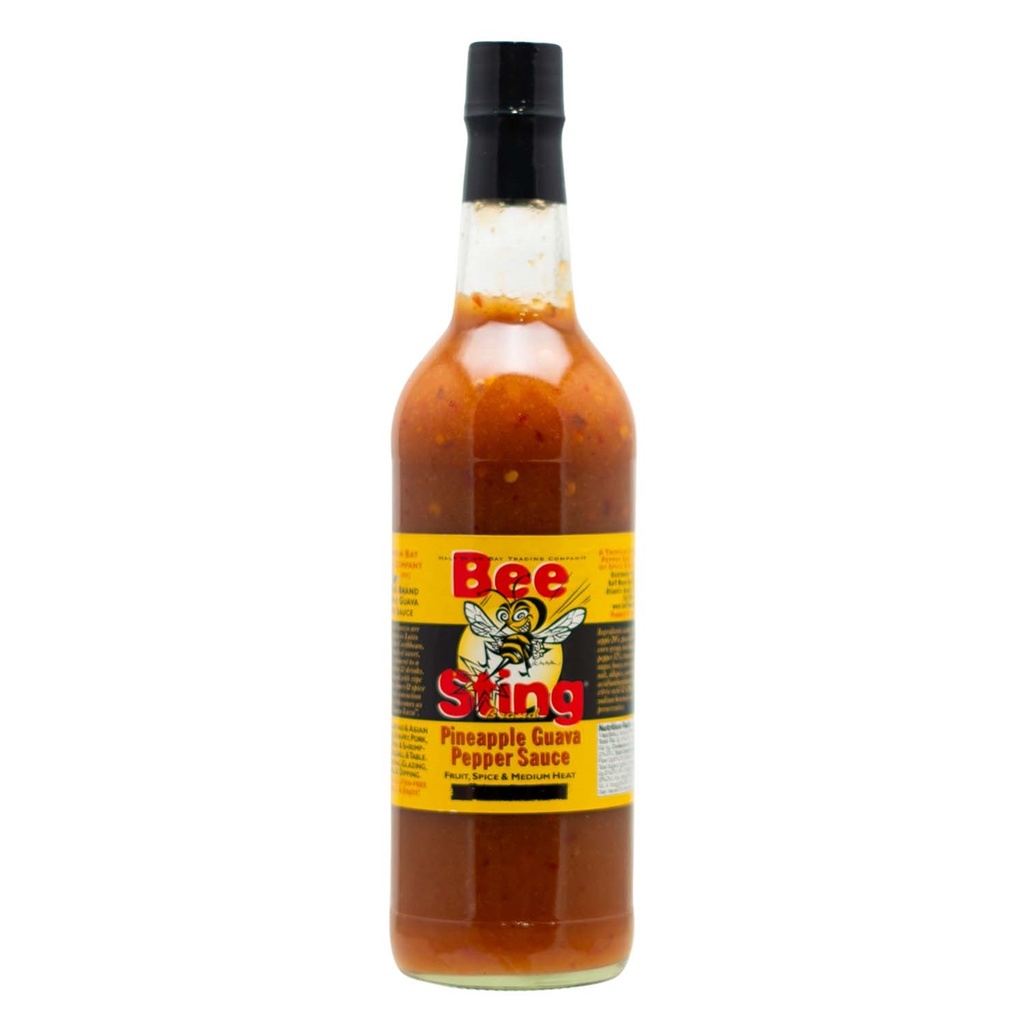 Bee Sting Pineapple Guava Hot Sauce 25.7 oz.