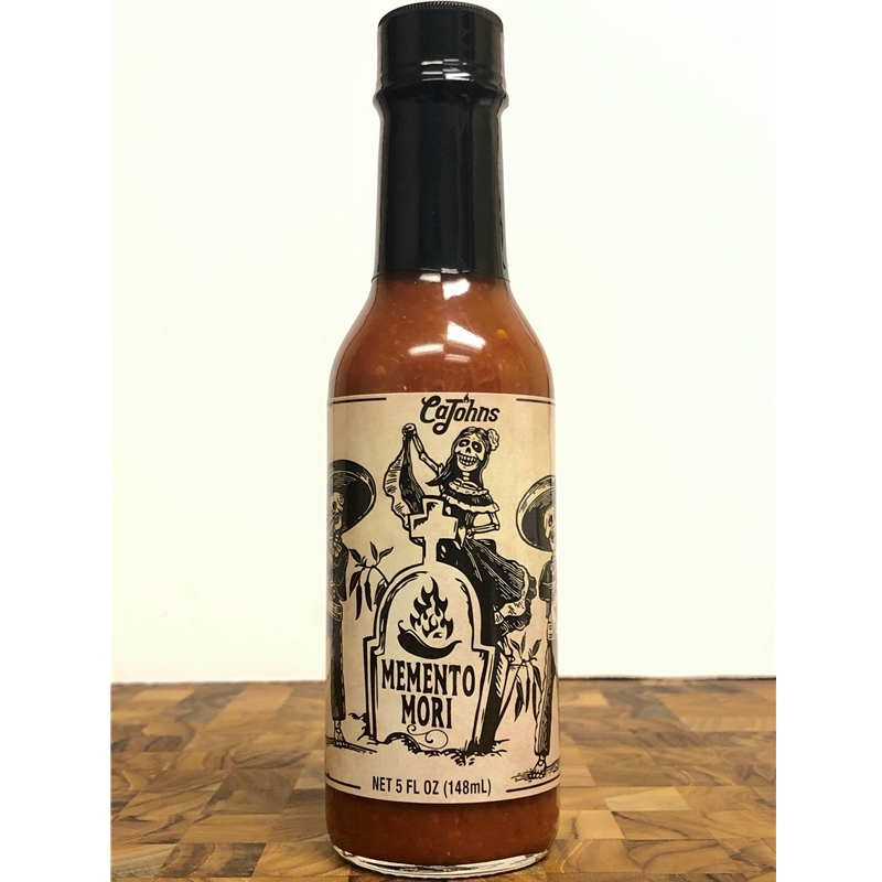 DISCONTINUED: CaJohns Memento Mori Hot Sauce