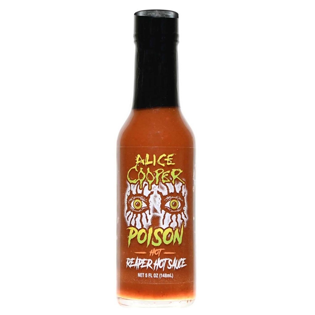 Alice Cooper Poison Reaper Hot Sauce