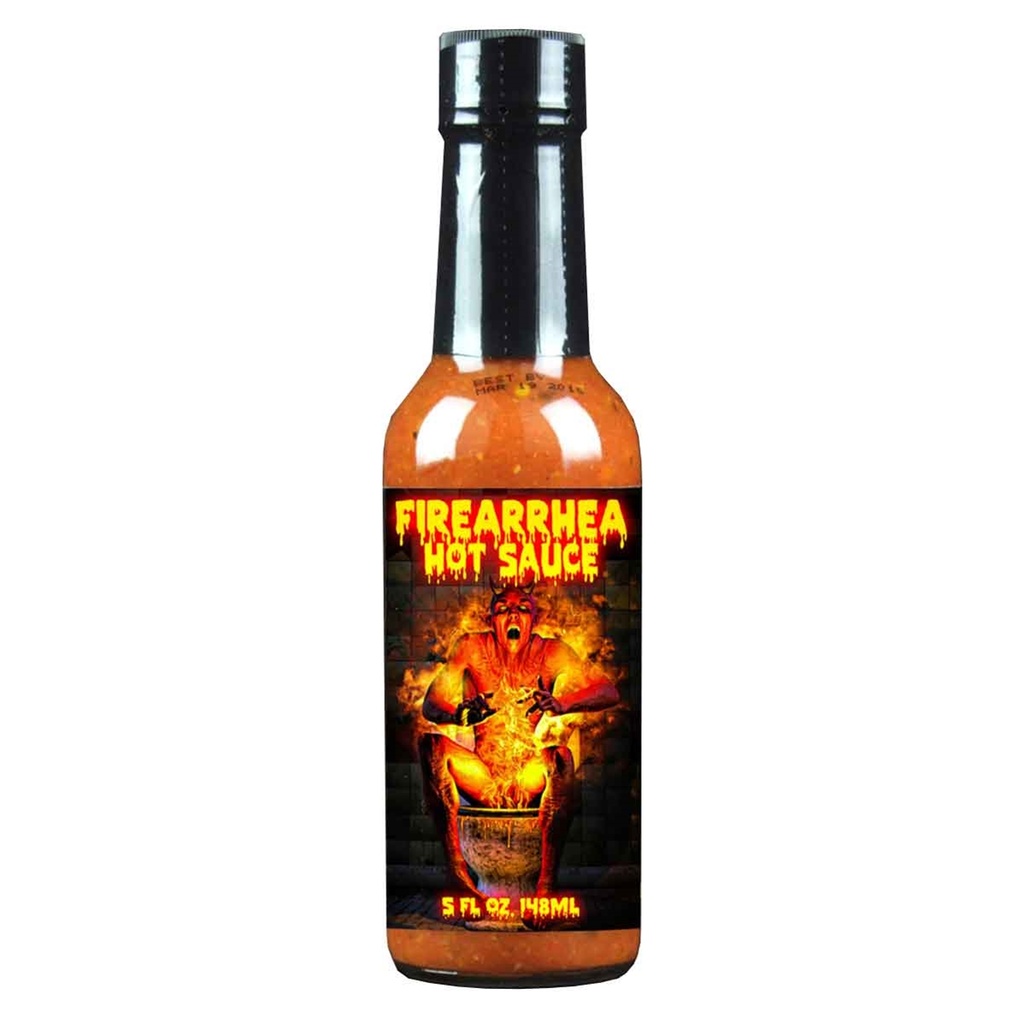 Hellfire Hot Sauce Inc. FIREARRHEA Hot Sauce