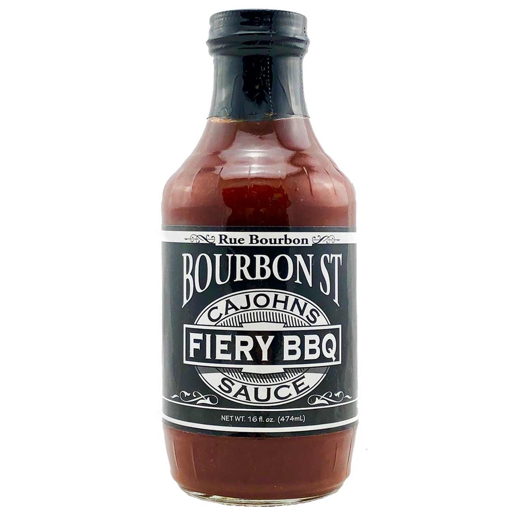 CaJohns Bourbon St Fiery BBQ Sauce