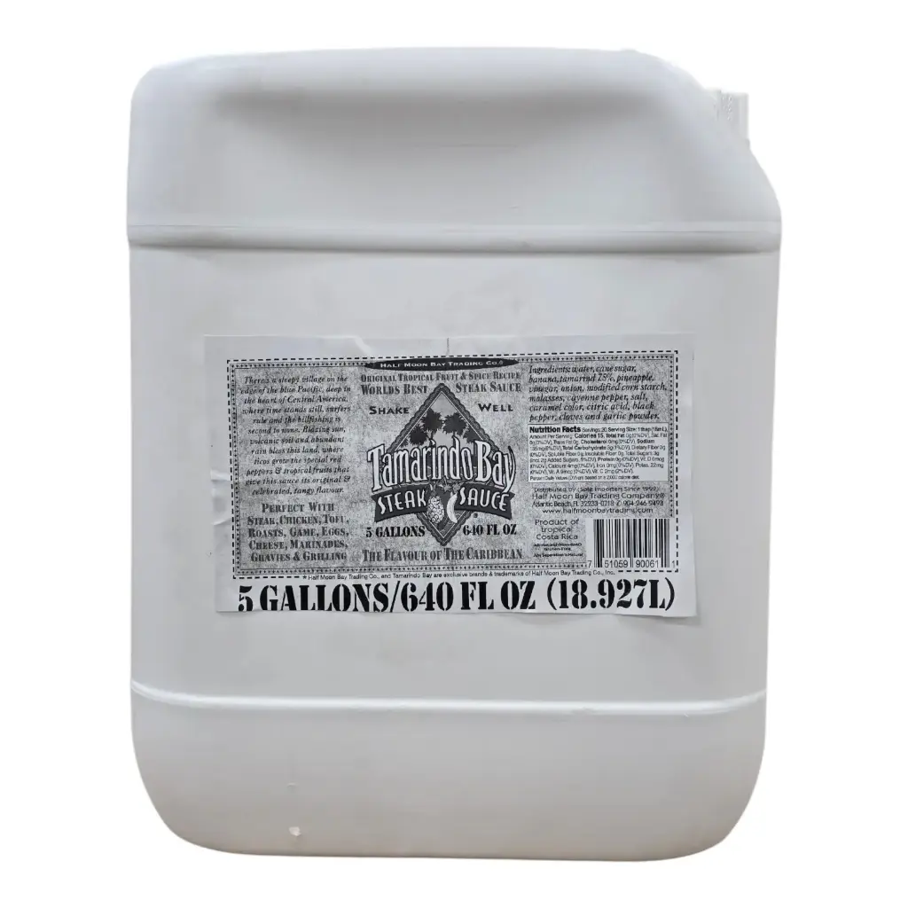 Tamarindo Bay Steak Sauce - 5 Gallon