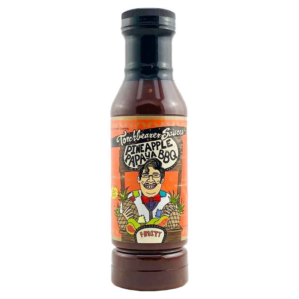 DISCONTINUED: Torchbearer Pineapple Papaya BBQ Sauce