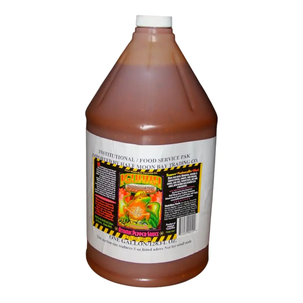 Iguana Radioactive Atomic Pepper Sauce Gallon