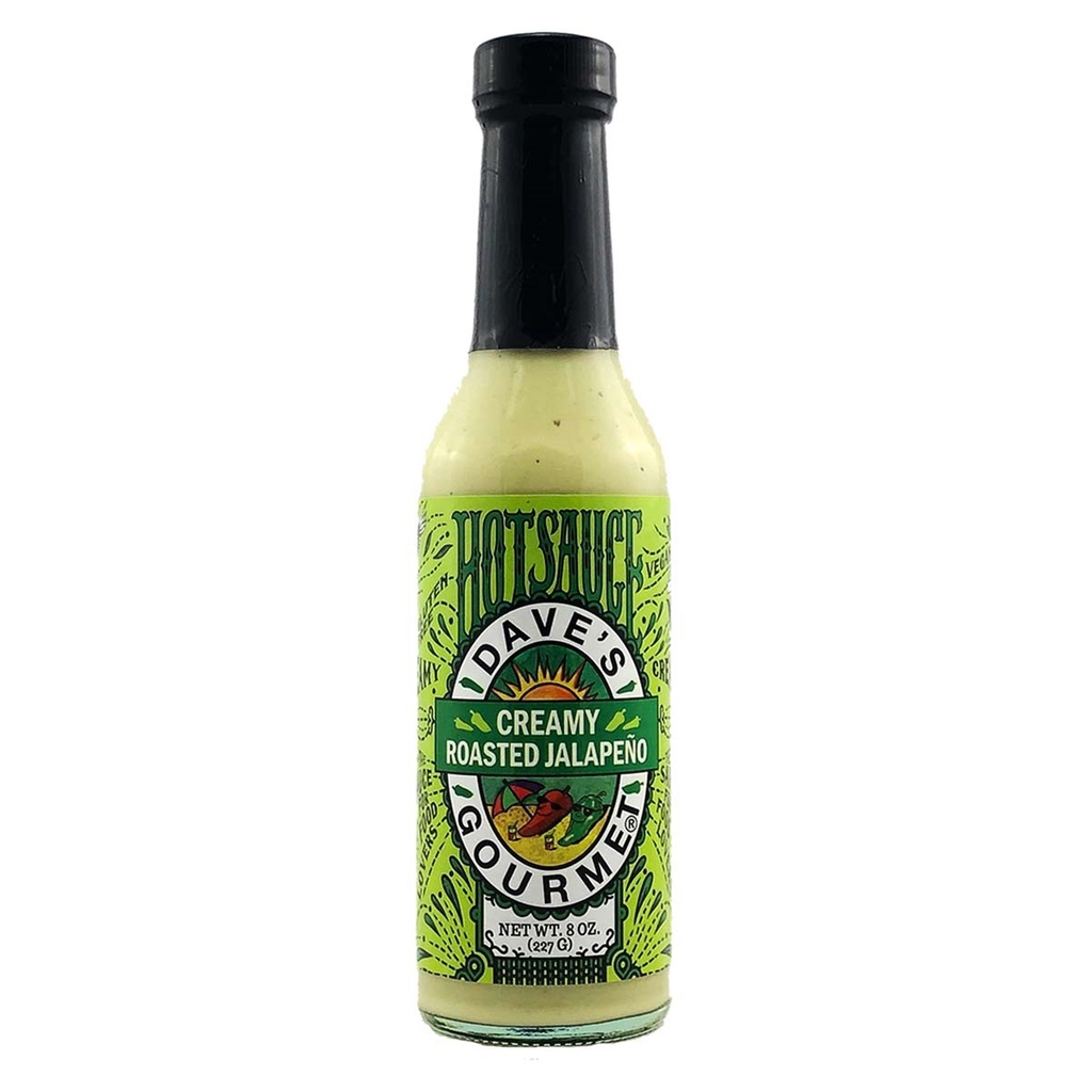 Dave's Gourmet Creamy Roasted Jalapeno Hot Sauce