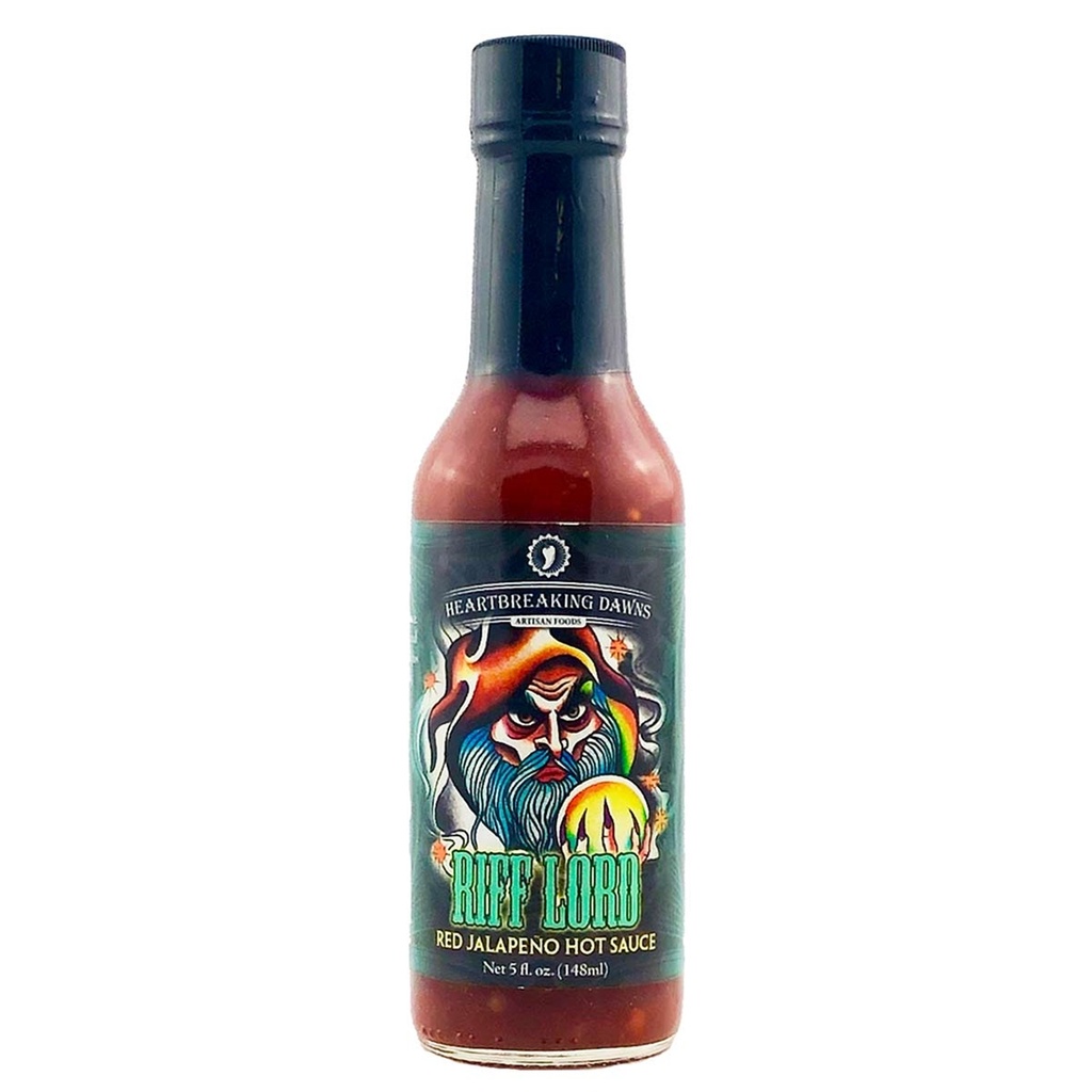 Heartbreaking Dawn's Riff Lord Red Jalapeno Hot Sauce