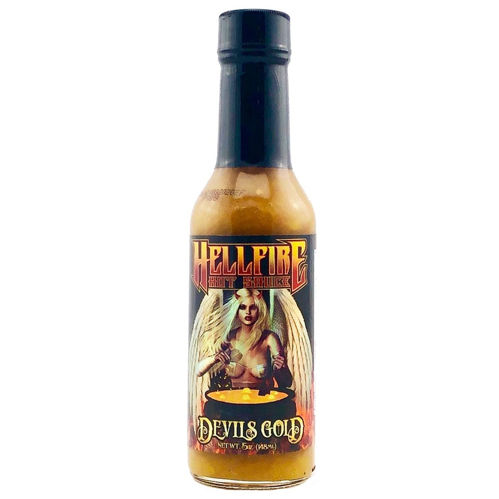 Hellfire Hot Sauce Inc. Devil's Gold Hot Sauce