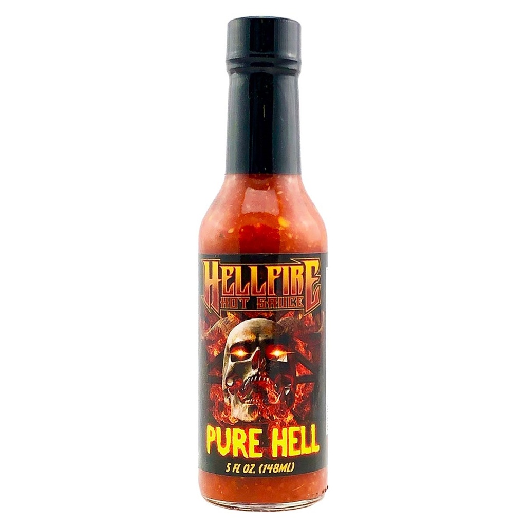 Hellfire Hot Sauce Inc. PURE HELL Hot Sauce