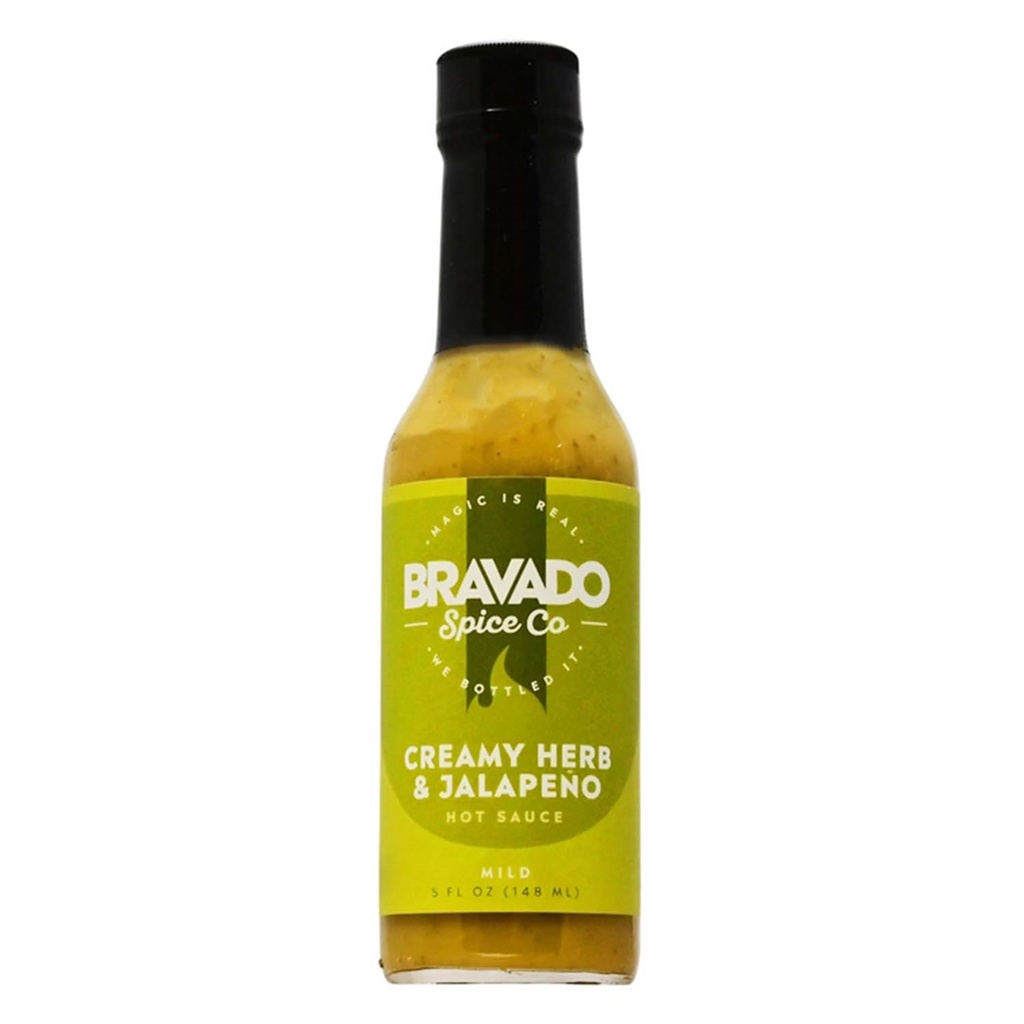 Bravado Spice Co. Creamy Herb and Jalapeno Hot Sauce