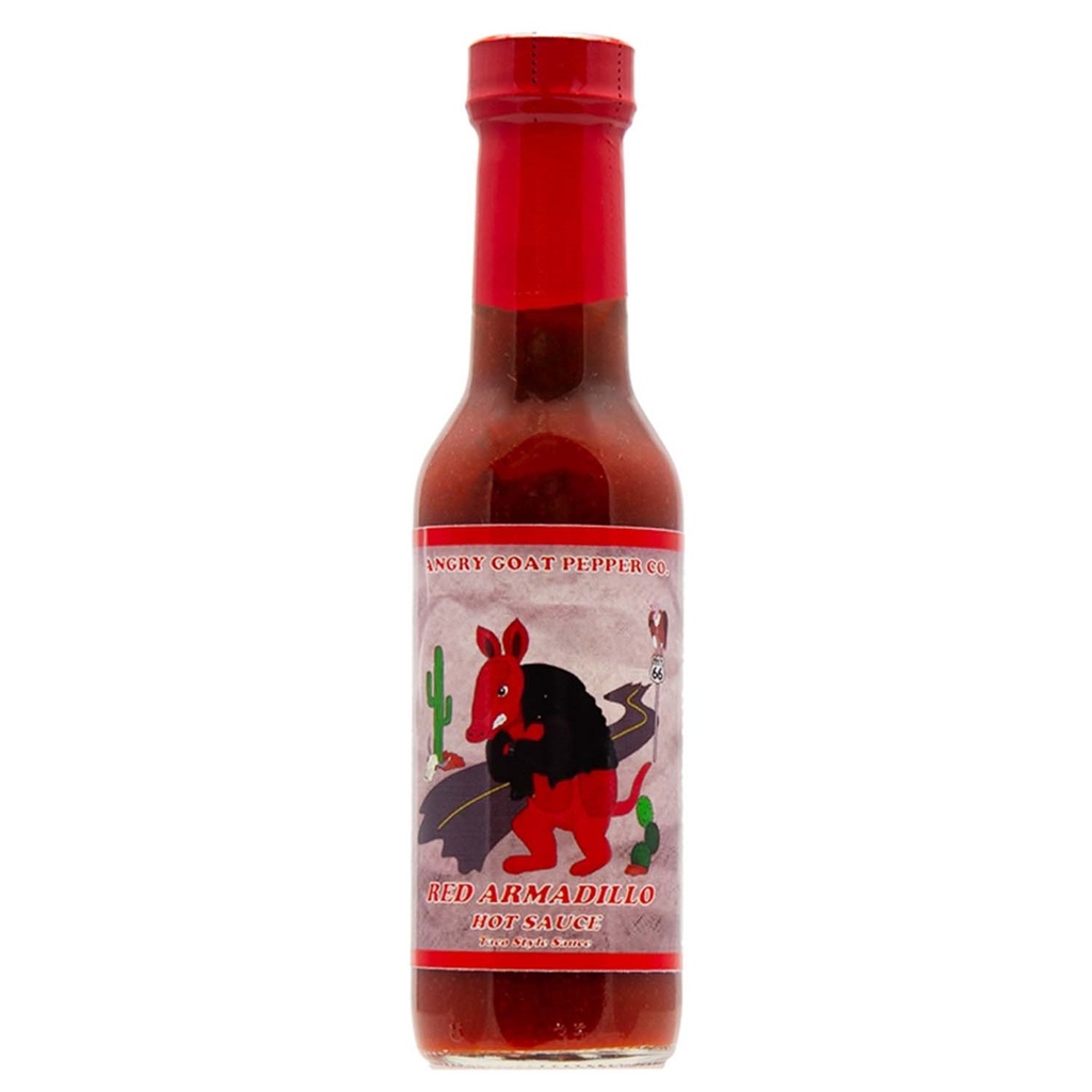 Angry Goat Pepper Co. Red Armadillo Hot Sauce