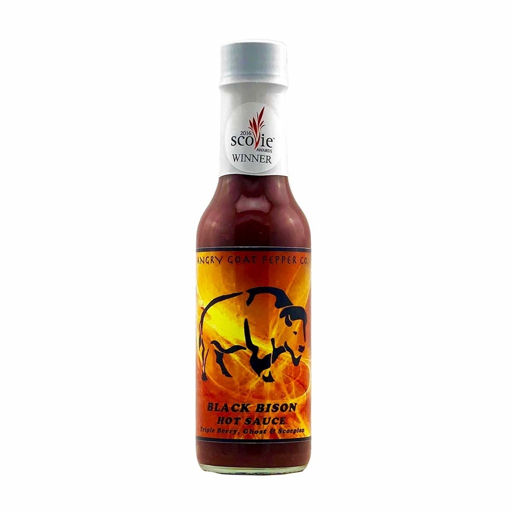 Angry Goat Pepper Co. Black Bison Hot Sauce
