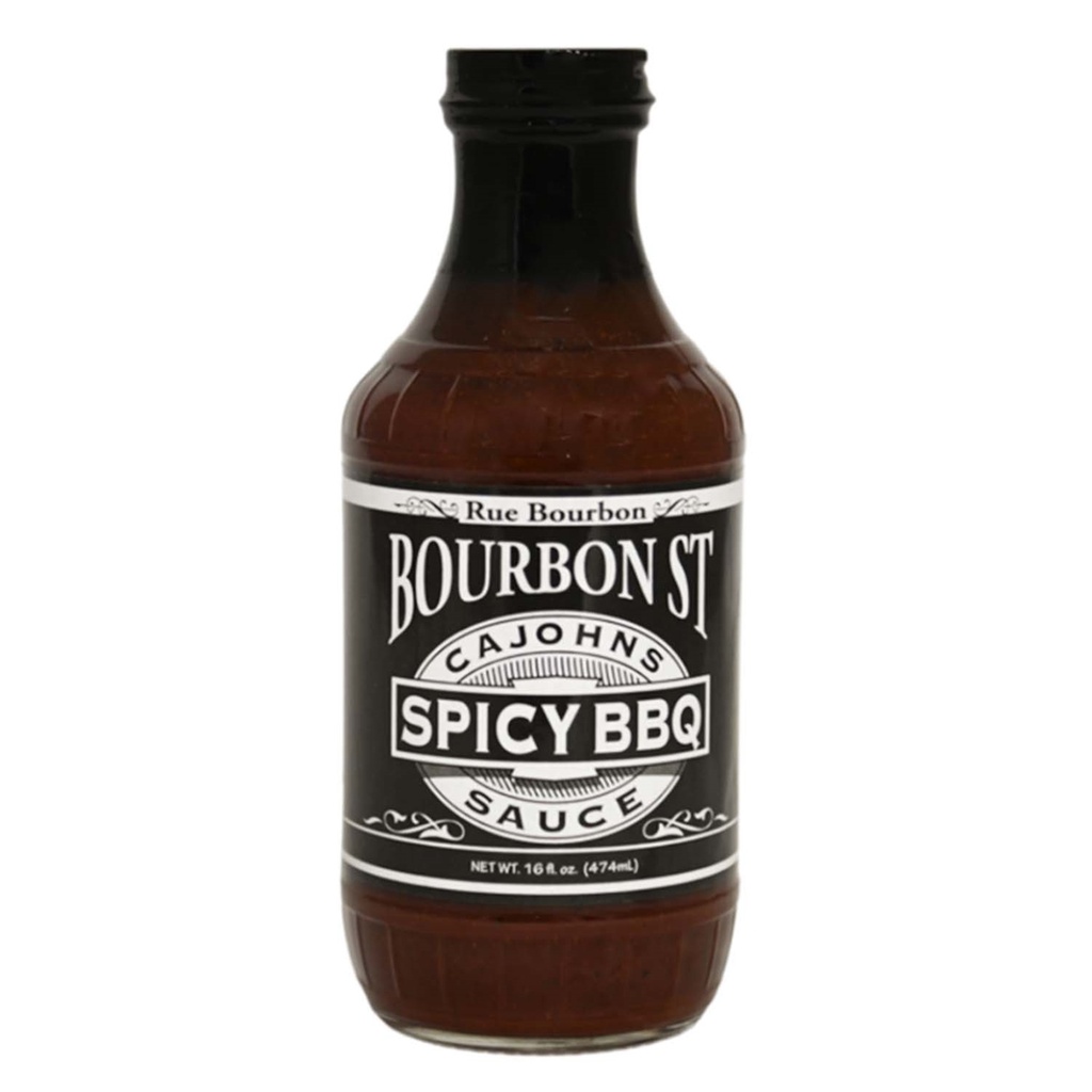 CaJohns Bourbon Street Spicy BBQ Sauce