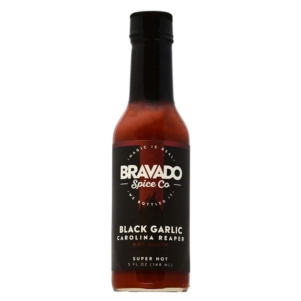 Bravado Spice Black Garlic Carolina Reaper Hot Sauce