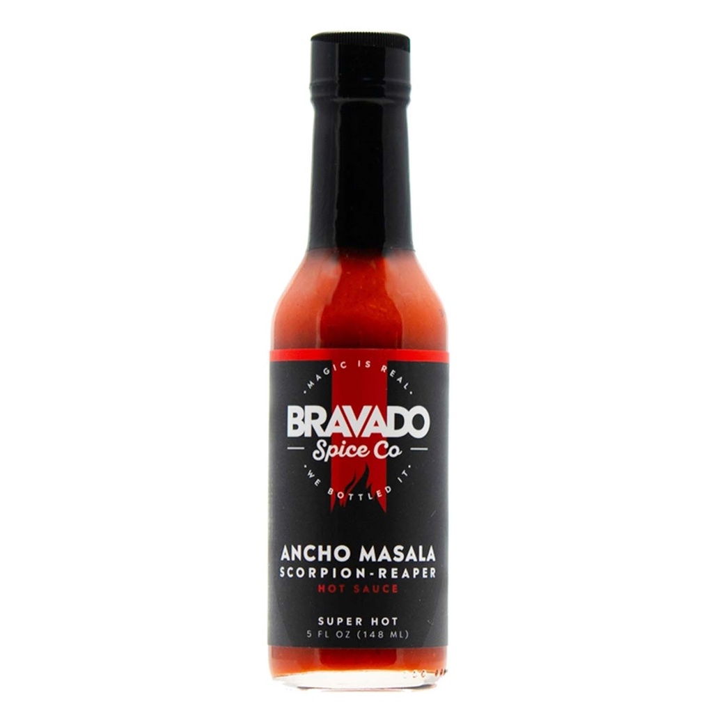 Bravado Spice Co. Ancho Masala Scorpion-Reaper Hot Sauce