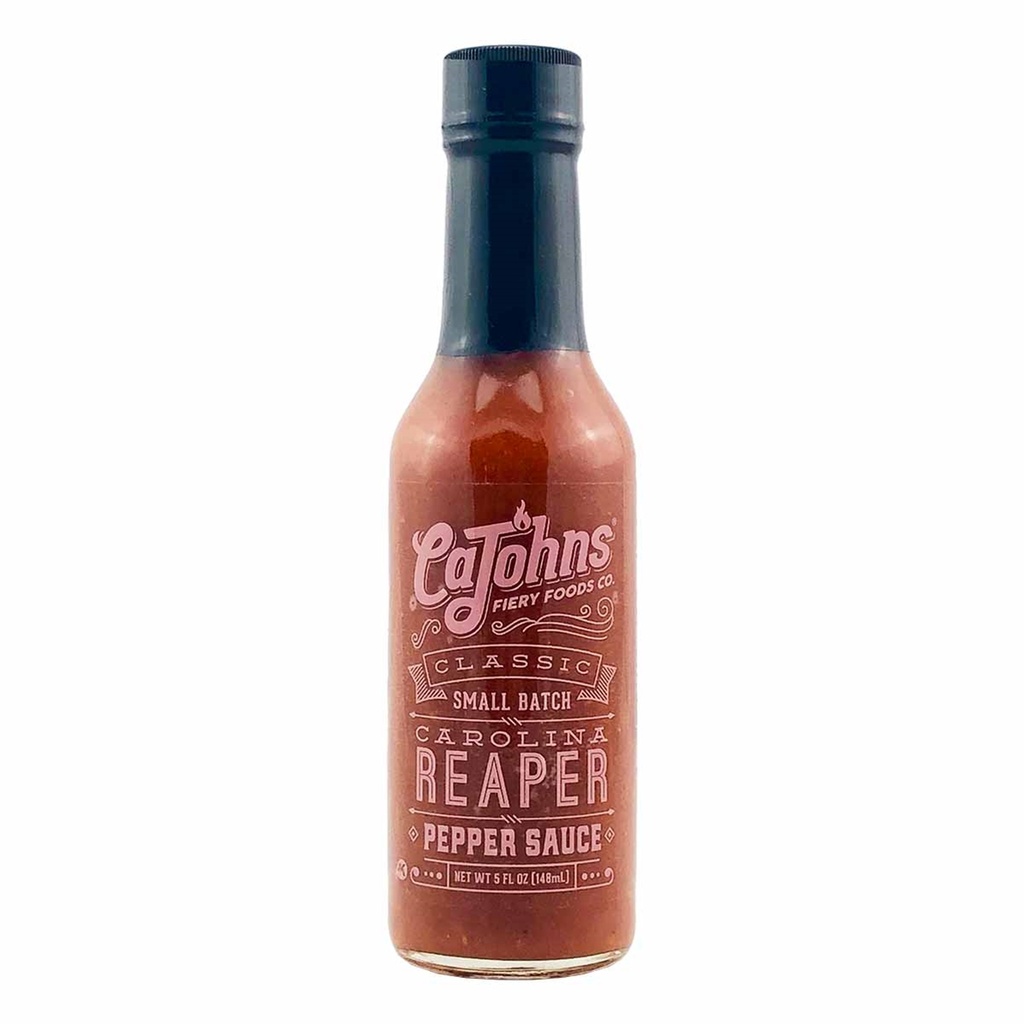 CaJohns Classic Small Batch Carolina Reaper Pepper Sauce
