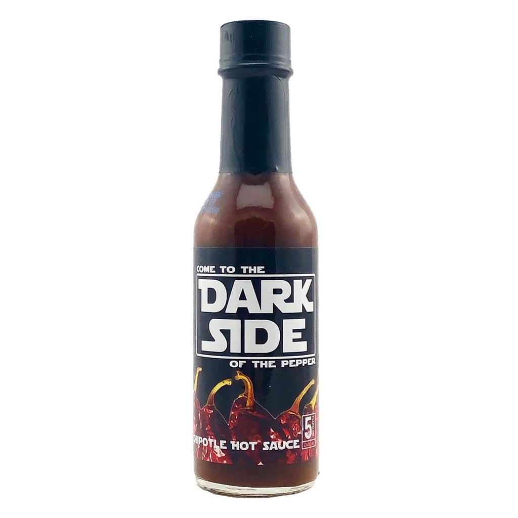 DARK SIDE of the Pepper Chipotle Hot Sauce