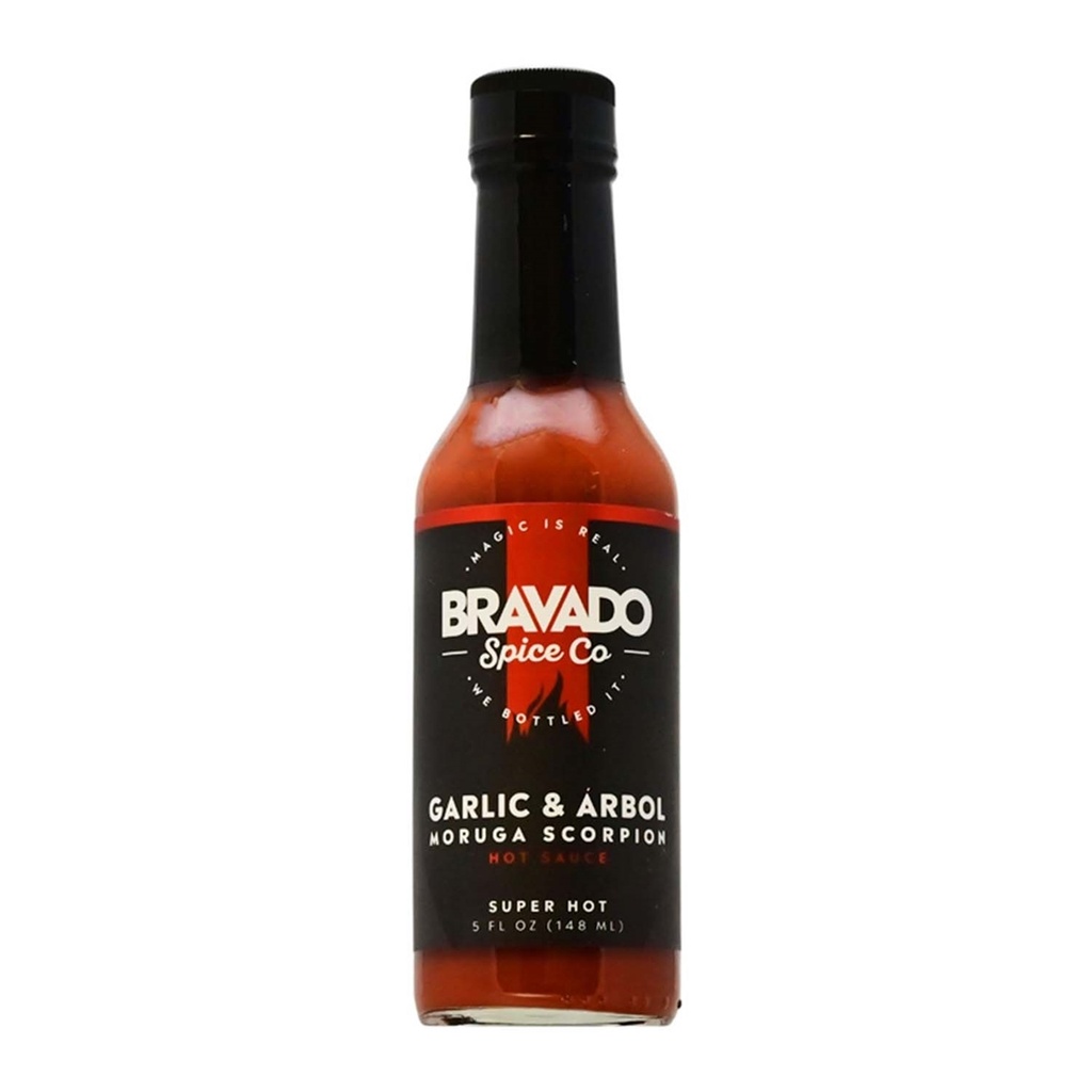 Bravado Spice Co. Garlic and Arbol Moruga Scorpion Hot Sauce