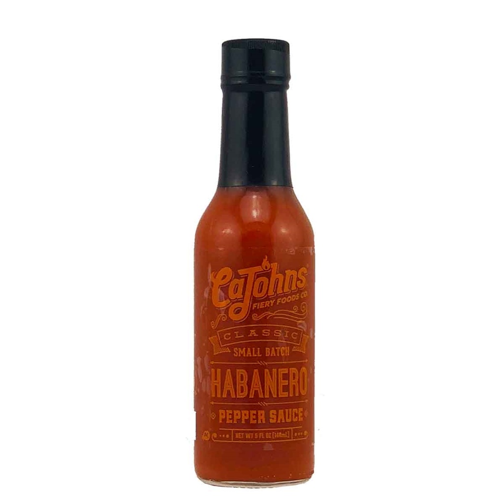 CaJohns Classic Habanero Pepper Sauce
