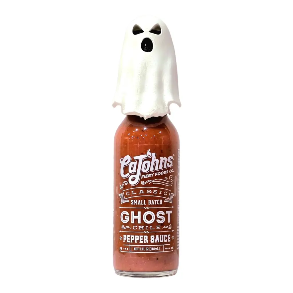 CaJohns Classic Small Batch Ghost Chile Pepper Sauce