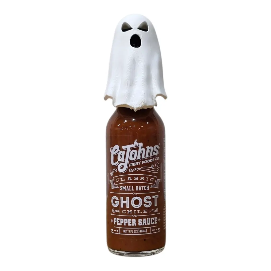CaJohns Classic Small Batch Ghost Chile Pepper Sauce