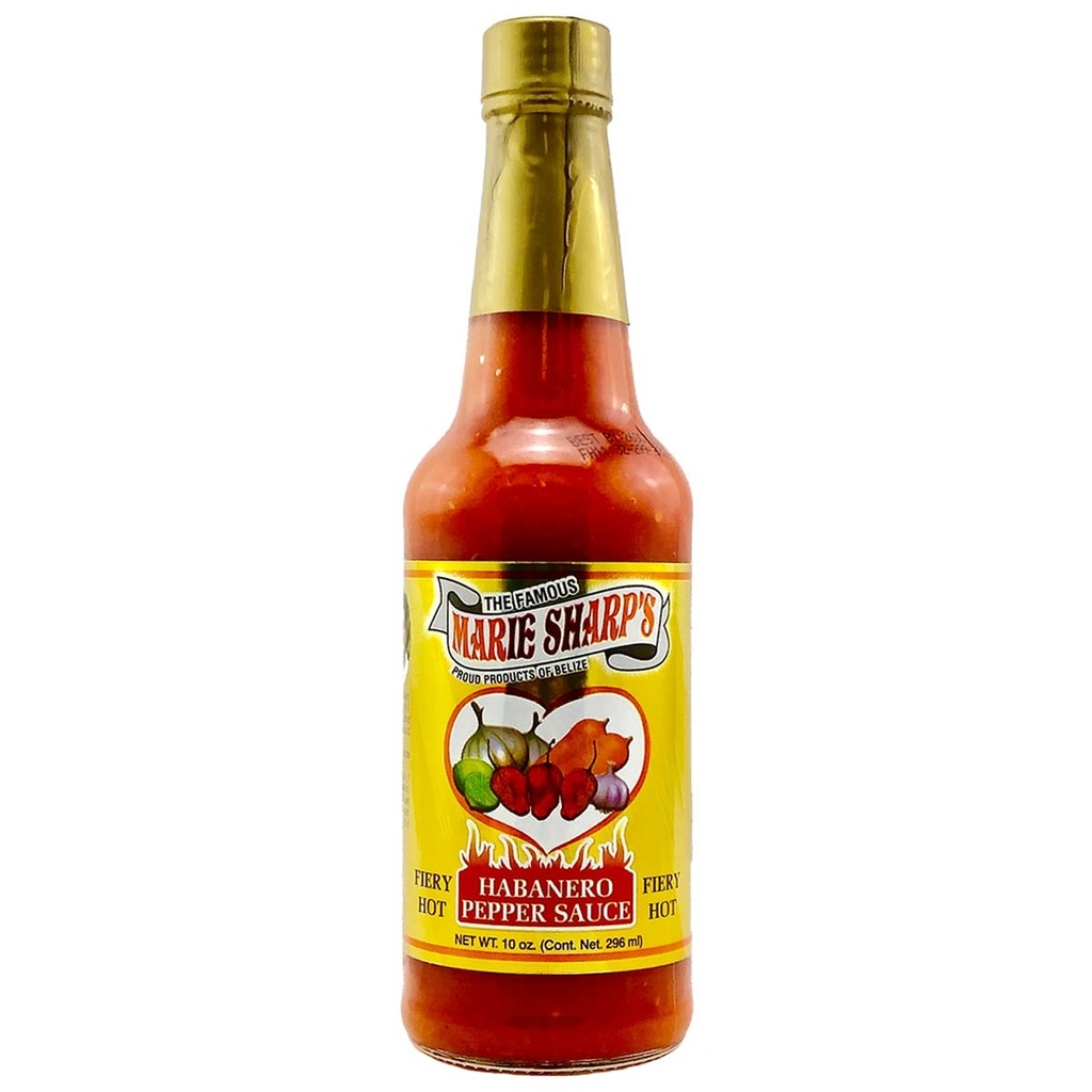 Marie Sharp's Fiery Hot Habanero Hot Sauce 10 fl.oz.