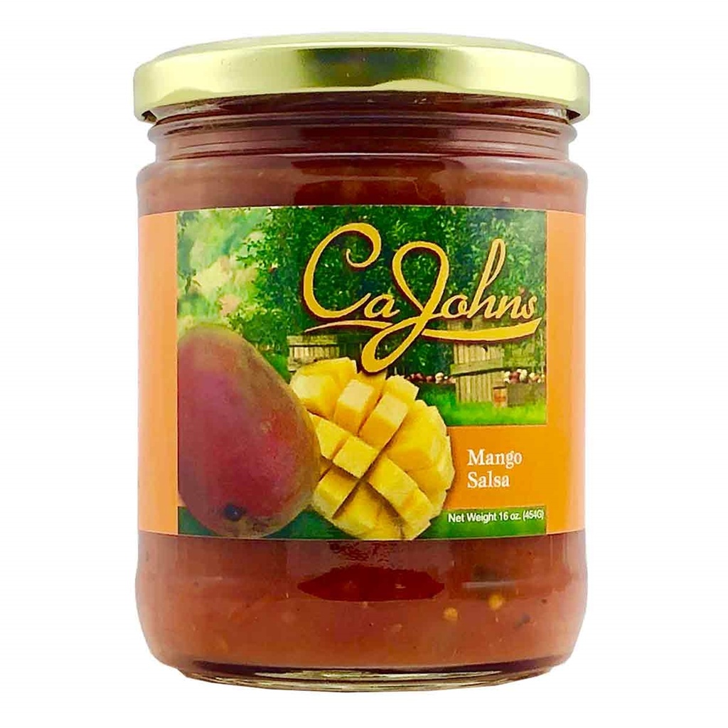DISCONTINUED: CaJohns Gourmet Mango Burst Salsa