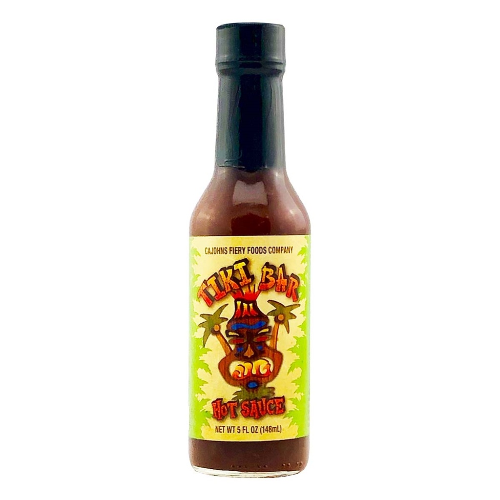 DISCONTINUED: CaJohns Tiki Bar Hot Sauce Mild