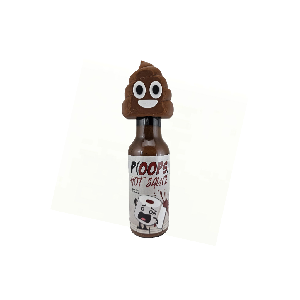 P(OOPS) Hot Sauce with Poop Emoji
