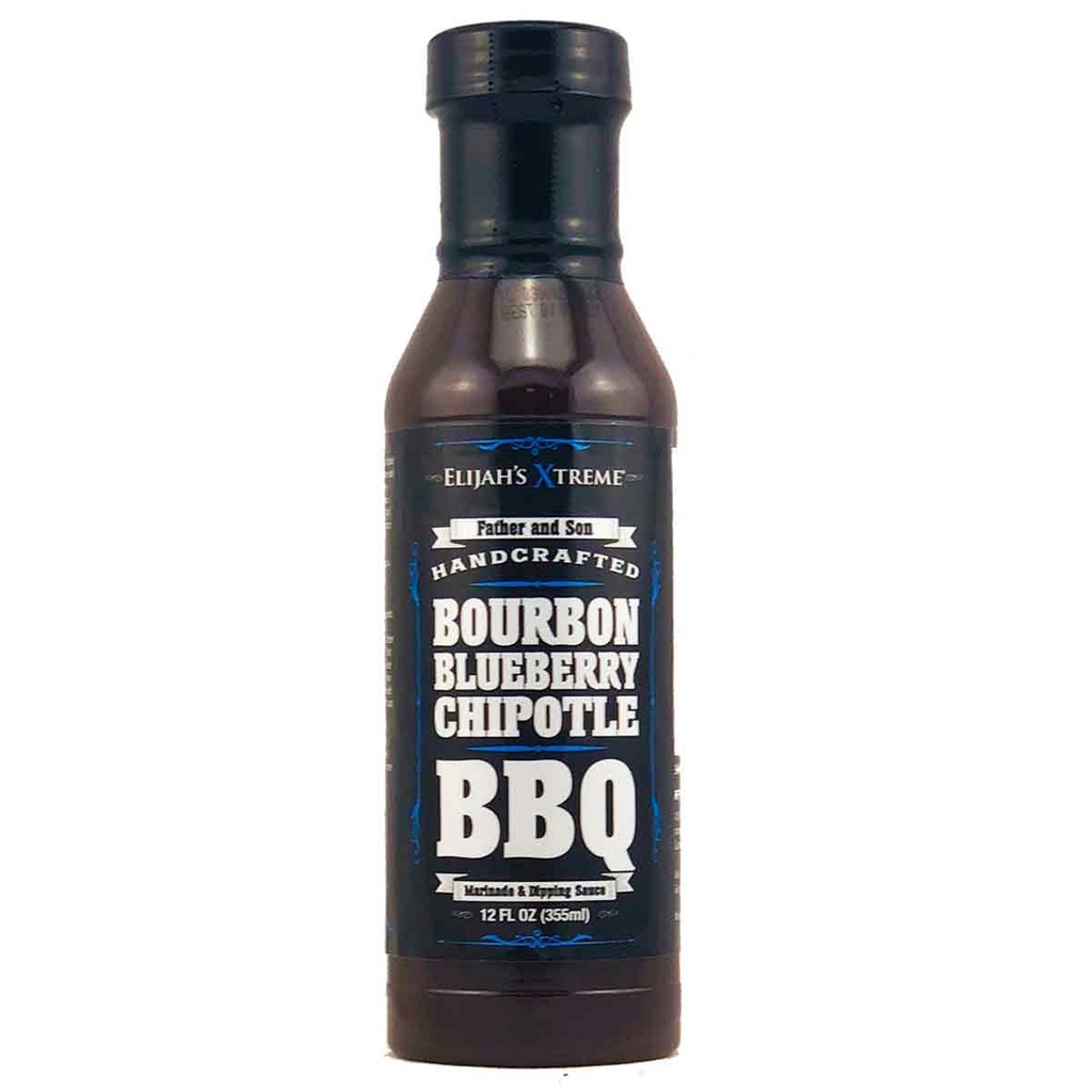 DISCONTINUED: Elijah's Extreme Bourbon Infused Blueberry Chipotle BBQ ...