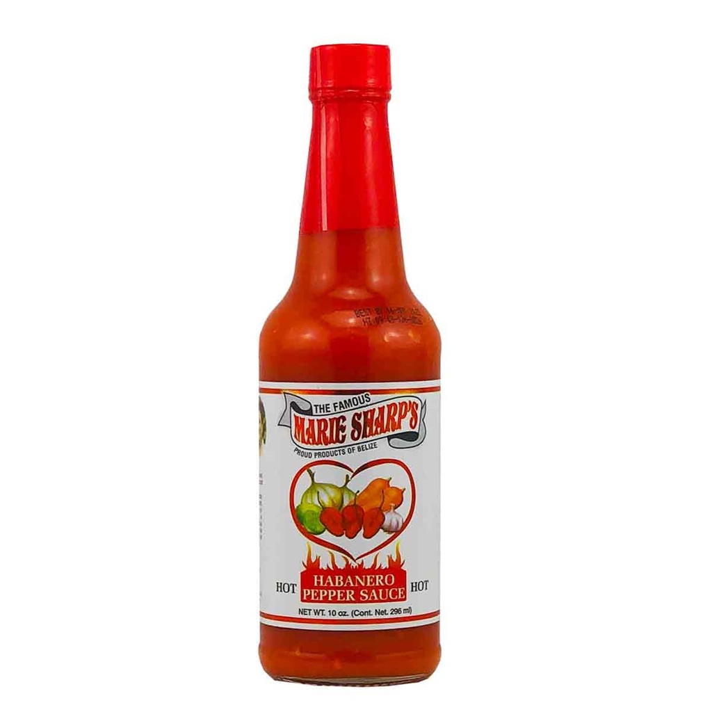 Marie Sharp's Hot Habanero Hot Sauce 10 fl.oz.